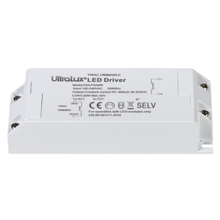 Димиращ TRIAC драйвер за LED осветление, 20W/480 mA DC