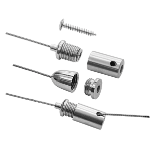 Suspending accessories for LED panels and profiles