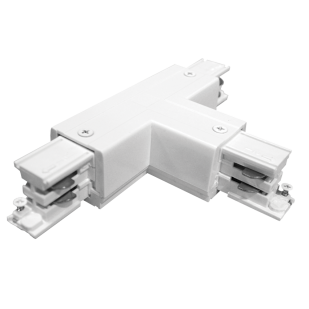 T-type connector for LED track rail 4 pins