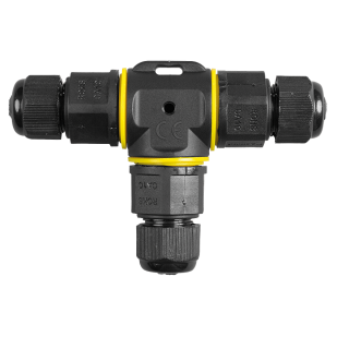 Waterproof T16 connector, 3 pins, 16A, IP68, 1 pc.