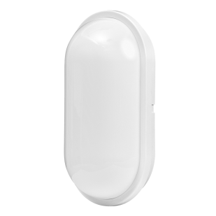 LED плафониера 24W, 4200K, 220-240V AC, неутрална светлина, елипса, IP54