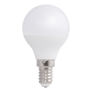 LED лампа топка 5W, E14, 4000K, 220-240V AC, неутрална светлина