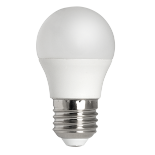 LED лампа топка за ниско напрежение 5W, E27, 3000K, 12-24V AC/DC, топла светлина