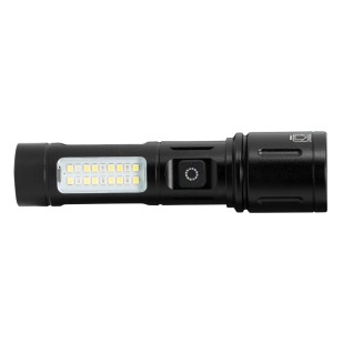 LED Фенер със зуум и странично светене 8W/8W, 6500K/5500K, 5V DC, IP44