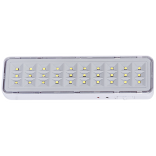 LED Lighting fixture with built-in battery 2W, 6500K, IP20