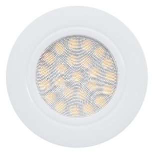 Мини LED луна за вграждане 4W, 4200K, 220-240V AC, IP44, бяла