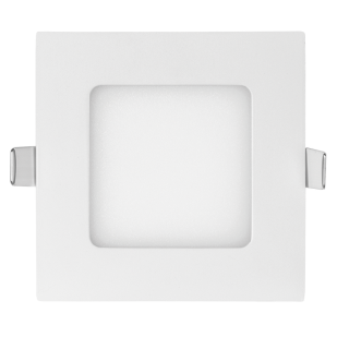 LED panel for building-in, square 6W, 4200K, 220-240V AC