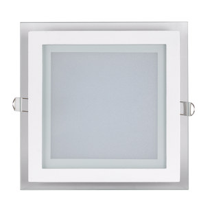 LED glass panel building-in, square, 18W, 4200K,  220V-240V AC