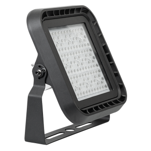 Professional LED floodlight dimmable 1-10 V DC, 100W, 5000K, 110°, 220V-240V AC, IP66