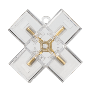 X- connector for LT5X7xx, 90°, 2 pins