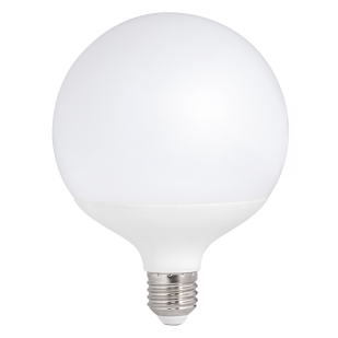 LED лампа топка 15W, E27, 4000K, 220-240V AC, неутрална светлина