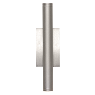 LED осветително тяло за стена, 2x3W, 3000K, 220-240V АC, IP65, сатиниран никел