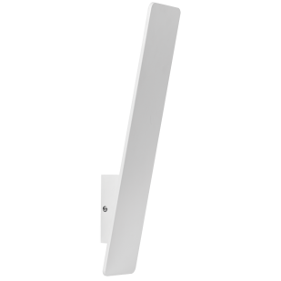 LED тяло за стена с индиректна светлина, 5W, 2700K, бяло