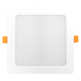 LED panel for building-in, square 18W, 4000K, 220-240V AC
