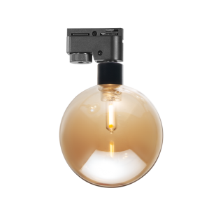Тяло за релсов монтаж, стъклено, двупроводно, G9, 220-240V AC, IP20, злато