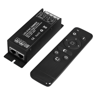 RF controller for single colour LED lighting 300W, 25A, 12-24V DC