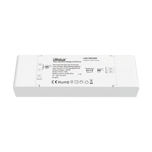 Захранване с фазово димиране TRIAC, 12V DC, 6.25A, 75W