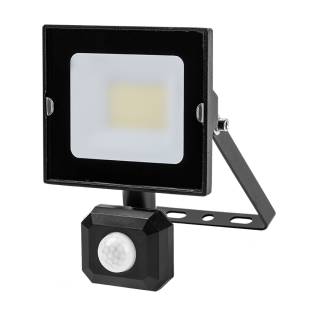 LED SLIM floodlight with PIR sensor 20W, 4000K, 220-240V AC, IP44