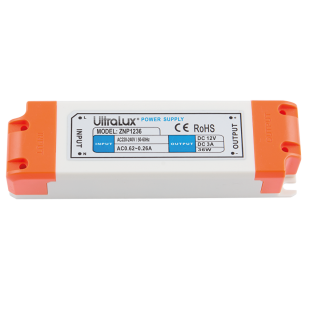 Захранване, стабилизирaно, 12V DC, 36W, IP20