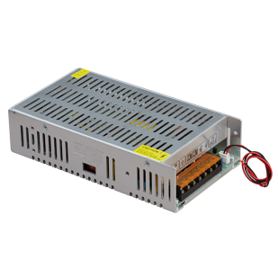 Димиращо захранване, стабилизирано 0-10VDC управление, 300W, 12VDC, 25A